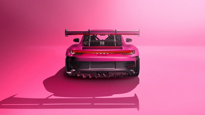 Pink Porsche 911 GT3 RS 4K