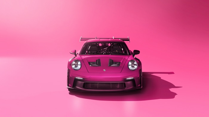 Pink Porsche 911 GT3 RS 4K