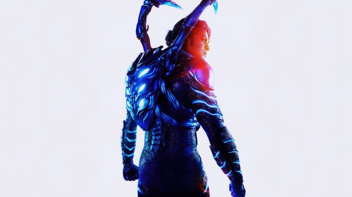 Blue Beetle in Armor