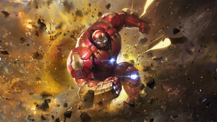 Hulkbuster Iron Man Artwork 4K