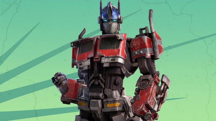 Optimus Prime in Fortnite 4K