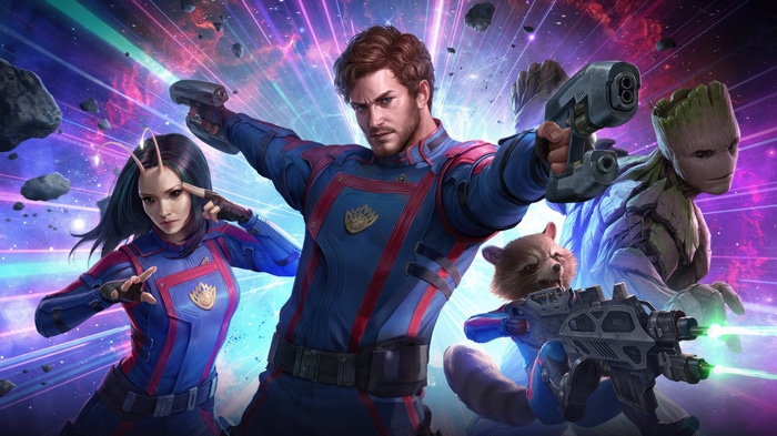 Guardians of the Galaxy in Marvel Future Fight 4K