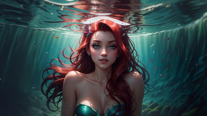 Ariel from The Little Mermaid 2023