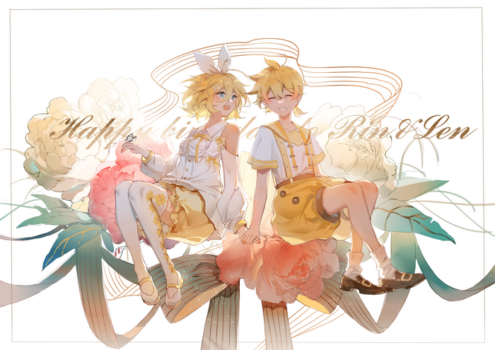 Happy Birthday Rin & Len Kagamine