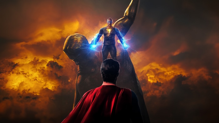Superman vs Black Adam 4K