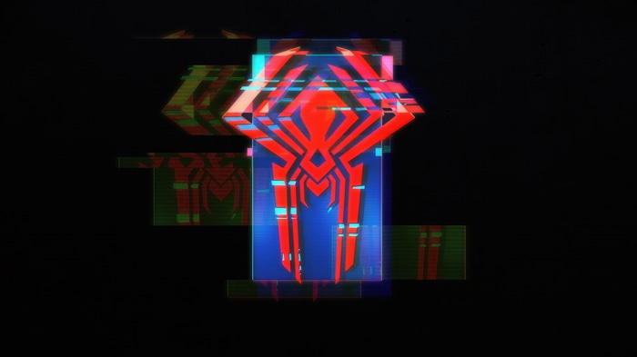 Spider-Man 2099 Logo Glitch Art