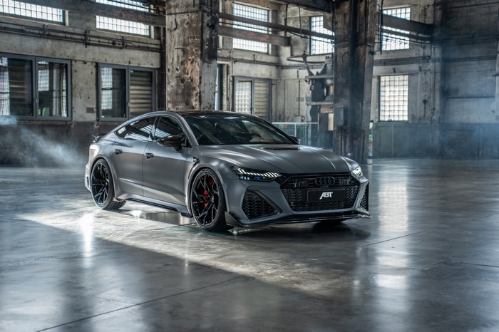 ABT RS7 Sportback in a warehouse