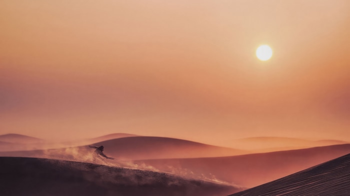 Dune: Part Two desert scene 4K