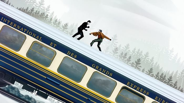 Mission Impossible Dead Reckoning Part One Train Scene