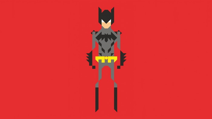 Minimalist Batman Artwork