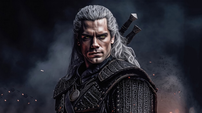 Henry Cavill as Geralt of Rivia in The Witcher 4K