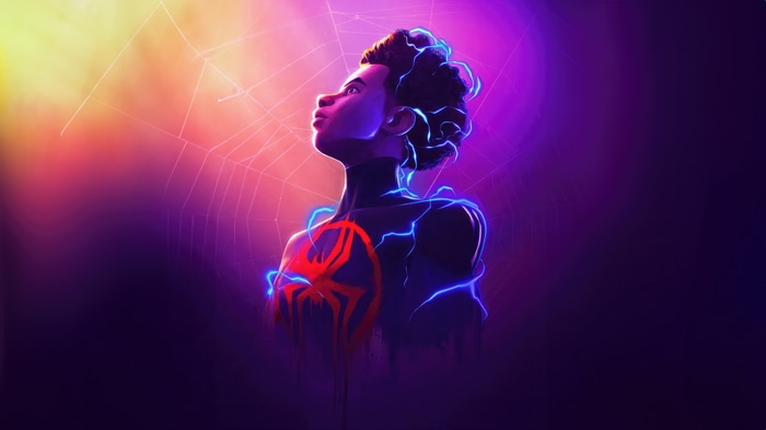 Miles Morales Spider-Man Across the Spider-Verse 4K