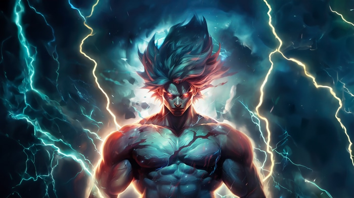 Dragon Ball Z Goku Super Saiyan 4K