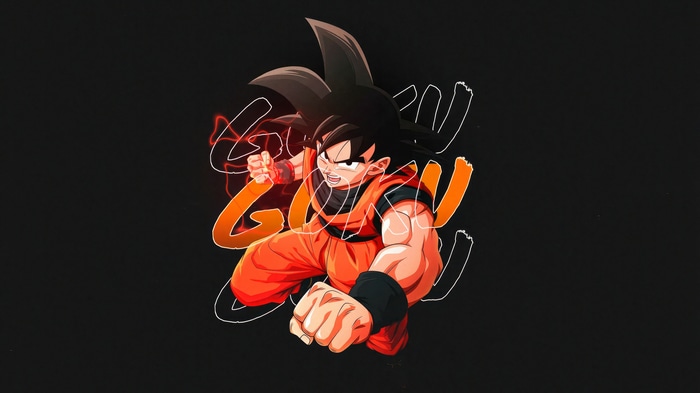 Goku from Dragon Ball Super in 4K