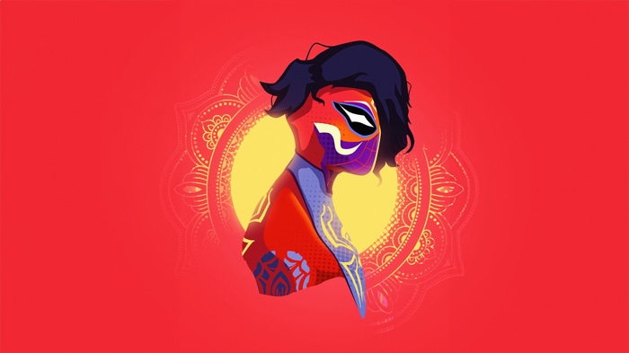 Spider-Man: Across the Spider-Verse minimalist artwork
