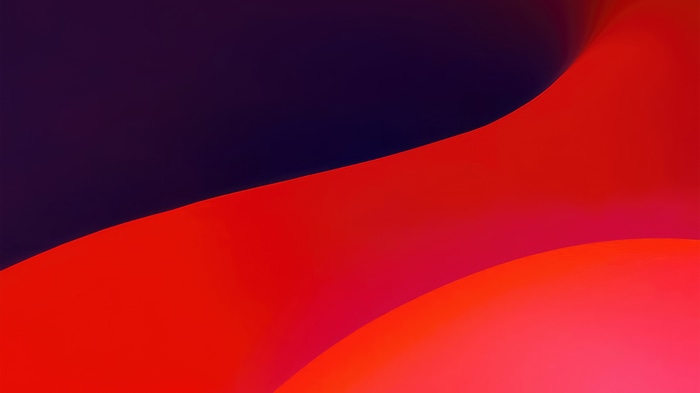iOS 17 Dark Red and Purple Abstract