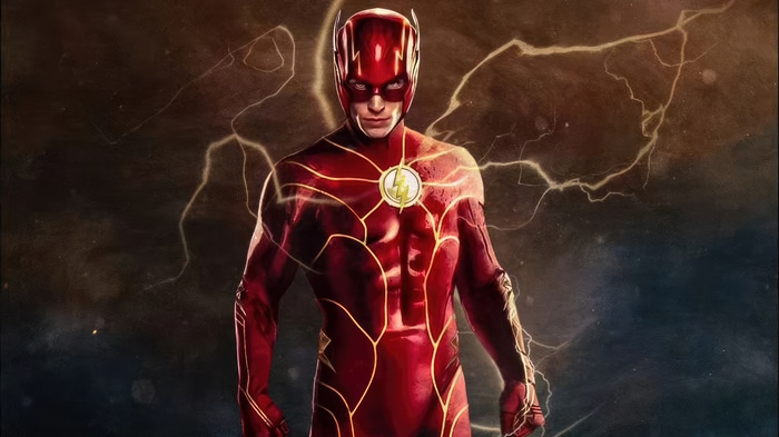 The Flash Superhero Artwork 4K
