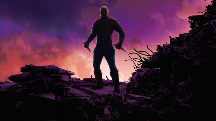 Drax the Destroyer in Guardians of the Galaxy Vol. 3 4K