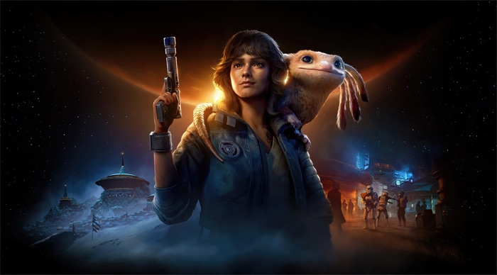Kay Vess and Nix in Star Wars Outlaws 4K