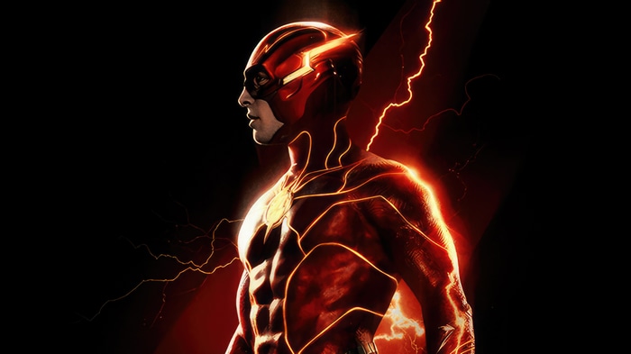 The Flash Movie Artwork 4K