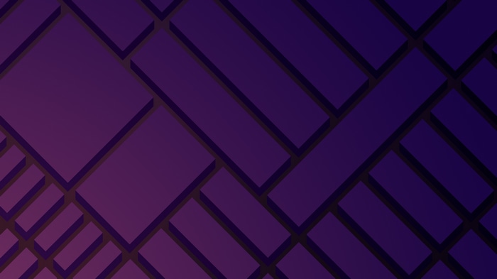 Abstract purple and blue geometric pattern