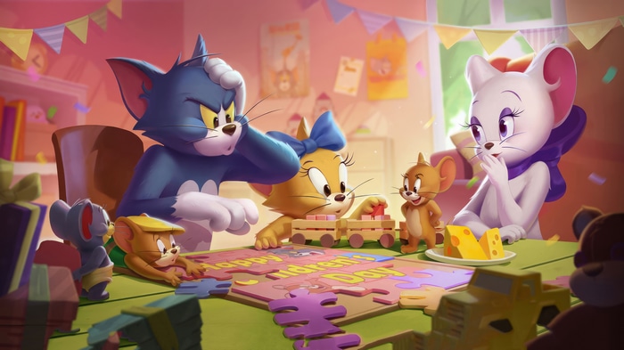 Tom and Jerry Children's Day Artwork
