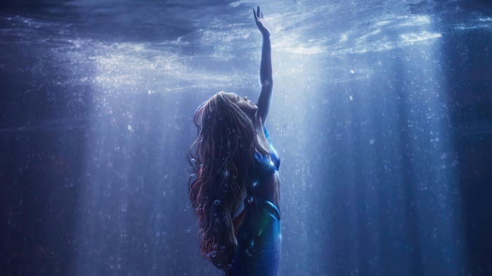 Ariel the Mermaid in the Water