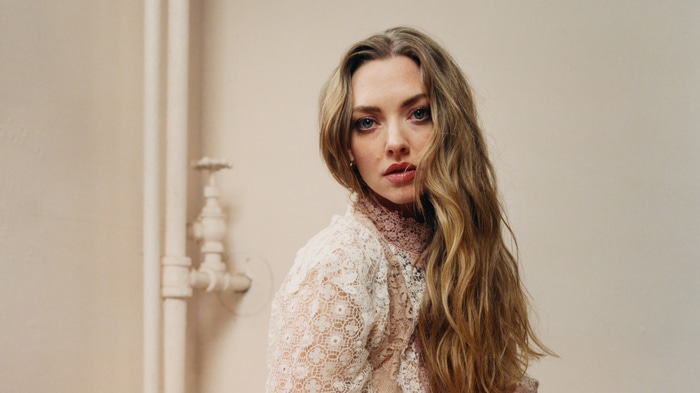 Amanda Seyfried in a lace top