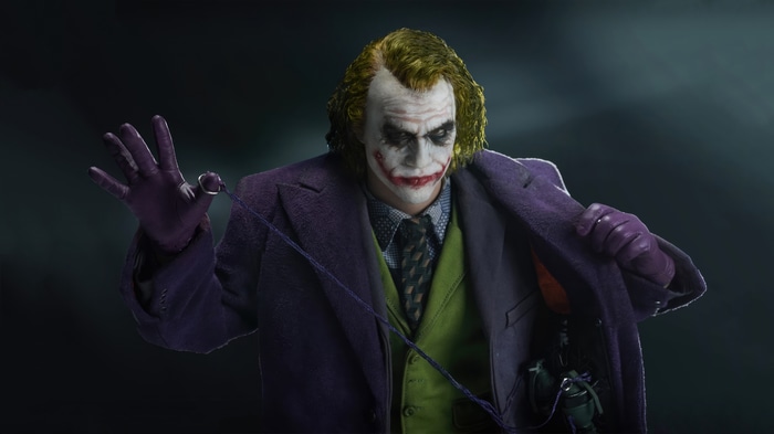 The Joker Heath Ledger Artwork 4K