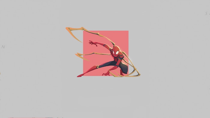 Spiderman Artwork with Mechanical Arms