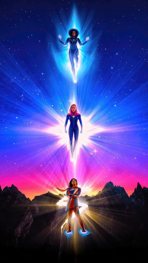 The Marvels: Captain Marvel, Ms. Marvel, and Monica Rambeau