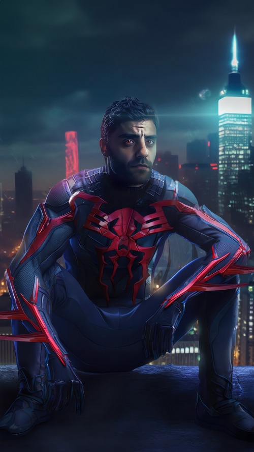 Spider-Man 2099 artwork 4K