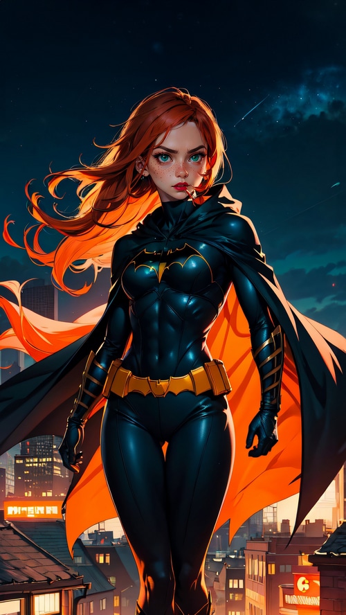Batgirl Artwork 4K
