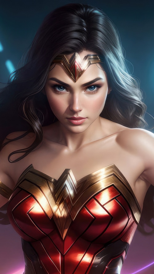 Wonder Woman Artwork 4K