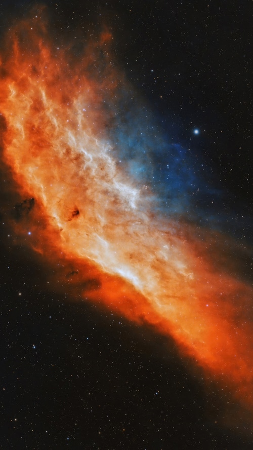 Cosmic Nebula in Deep Space