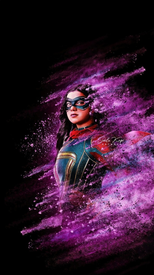 Ms. Marvel Kamala Khan Artwork