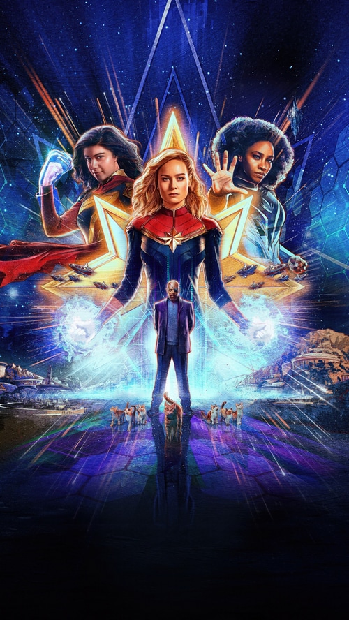The Marvels: Captain Marvel, Kamala Khan, and Monica Rambeau