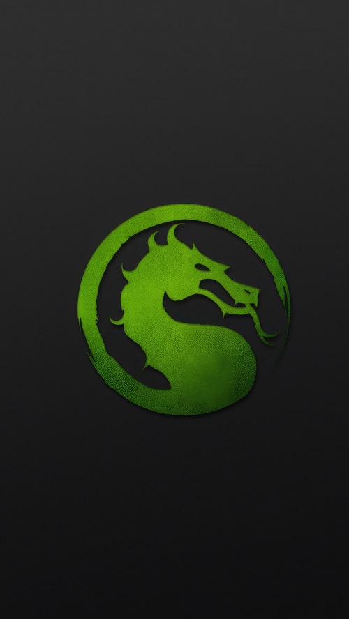 Mortal Kombat 11 Dragon Logo 4K