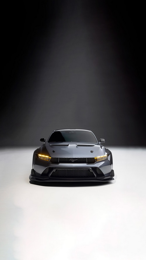 Ford Mustang GTD front view