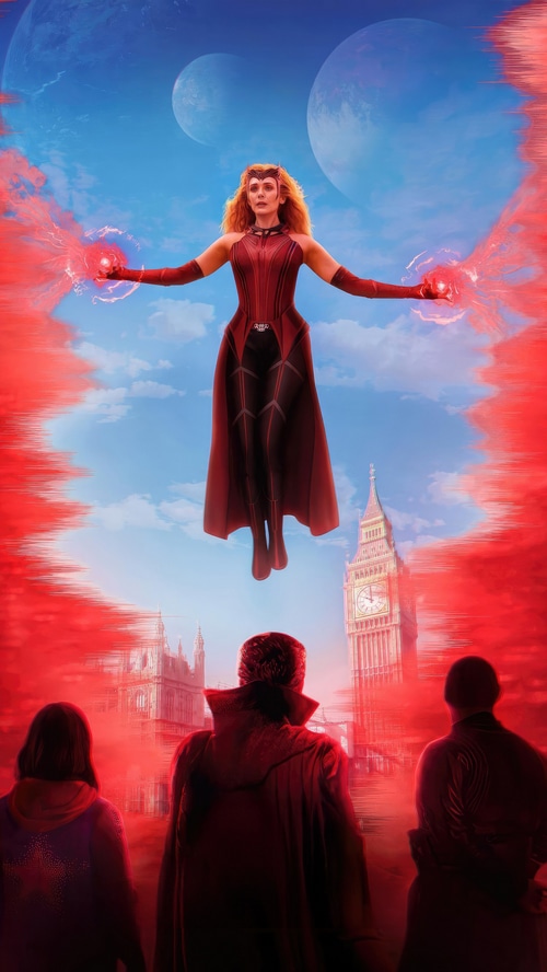 Scarlet Witch and Doctor Strange in London