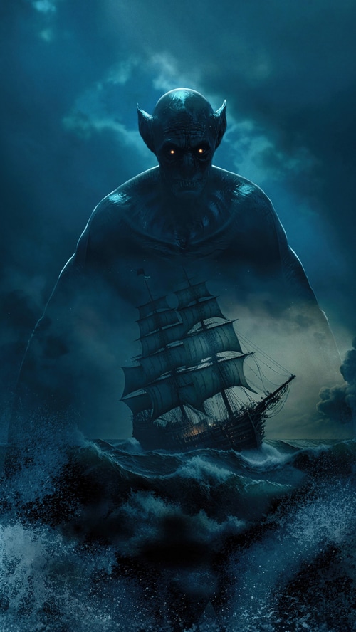 The Last Voyage of the Demeter monster and ship