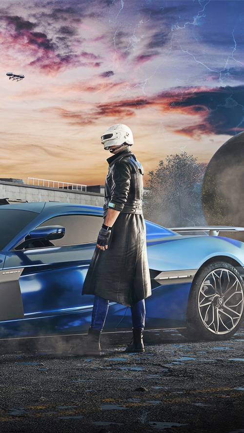 PUBG New State Mobile McLaren Senna