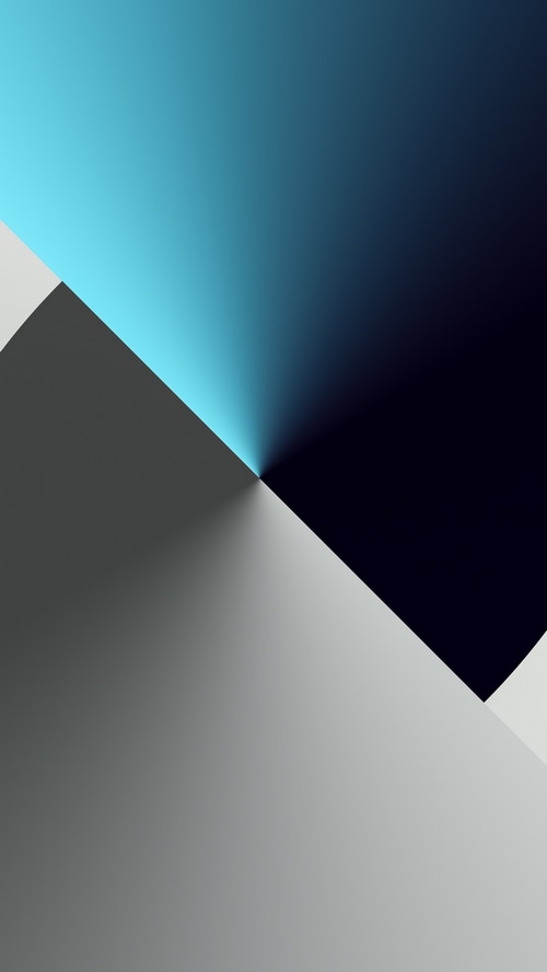 Abstract digital art with blue and dark gradients