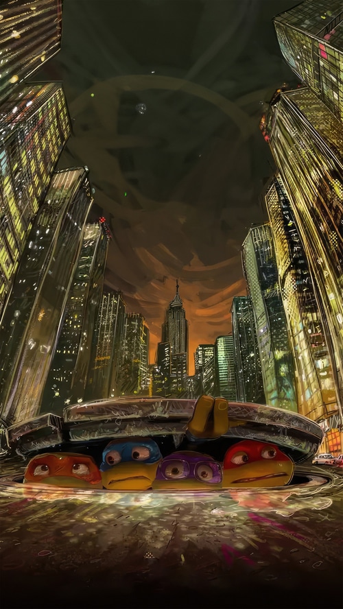 Teenage Mutant Ninja Turtles in New York City