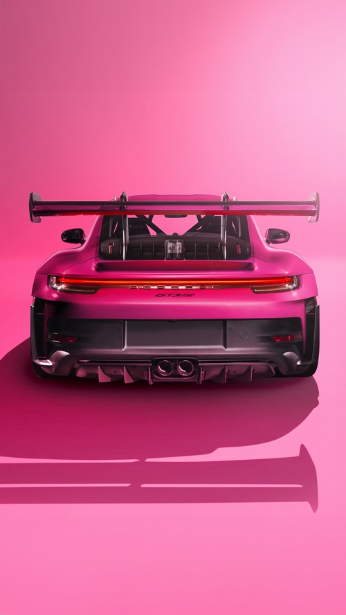 Pink Porsche 911 GT3 RS 4K