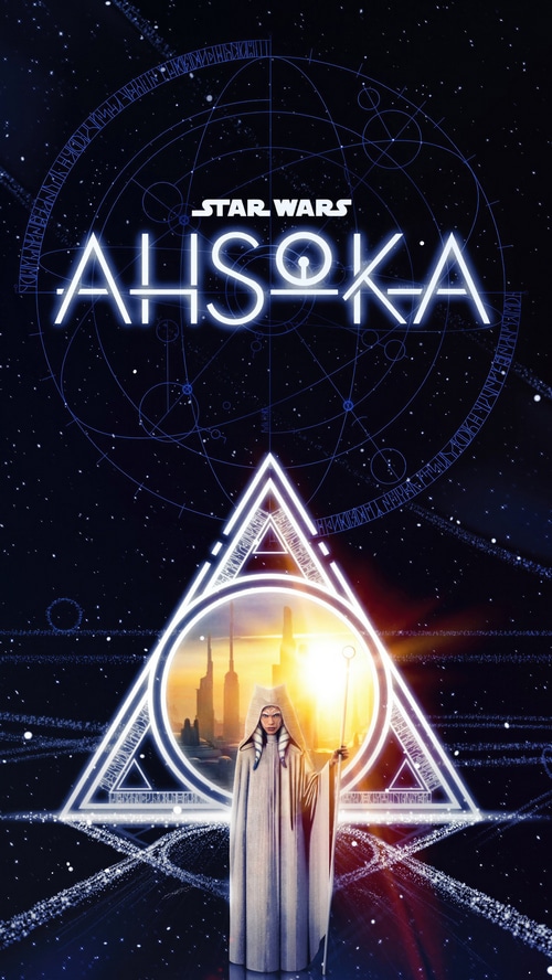 Star Wars Ahsoka Poster with Ahsoka Tano