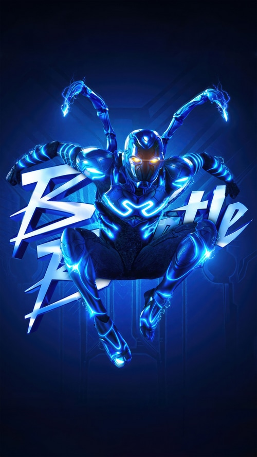 Blue Beetle 2023 Movie Art