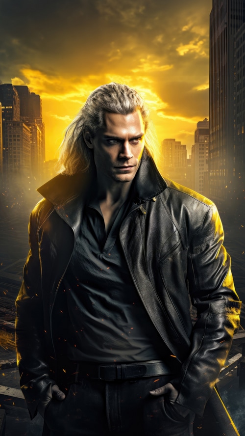 Henry Cavill as Geralt of Rivia in The Witcher 4K