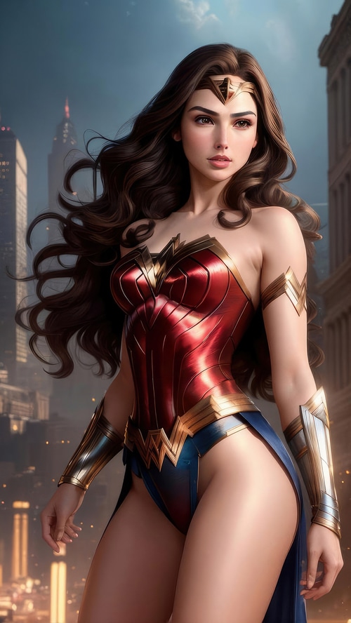 Wonder Woman Artwork 4K