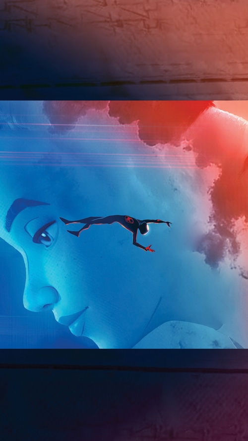 Spider-Man: Across the Spider-Verse Miles Morales and Gwen Stacy